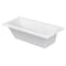 Duravit Duravit D-Code 59" x 29 1/2" Soaking Bathtub White, 59" L, 29" W 700095000000092 - alternate 3